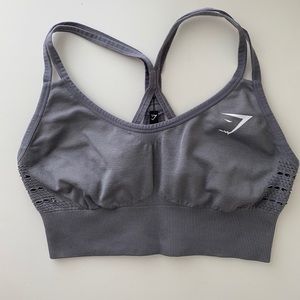 Gymshark Energy Seamless Sports Bra - Gray